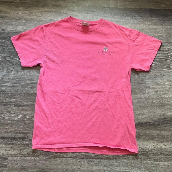 Simply Southern Seahorse “ I‎ Shore do Sparkle” Womans Graphic T Shirt Medium - Picture 2 of 5